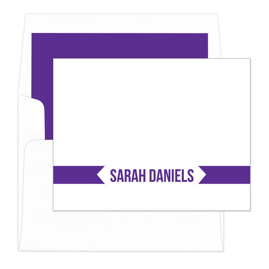 Banner Folded Note Cards